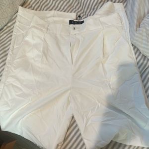 Womens white trousers